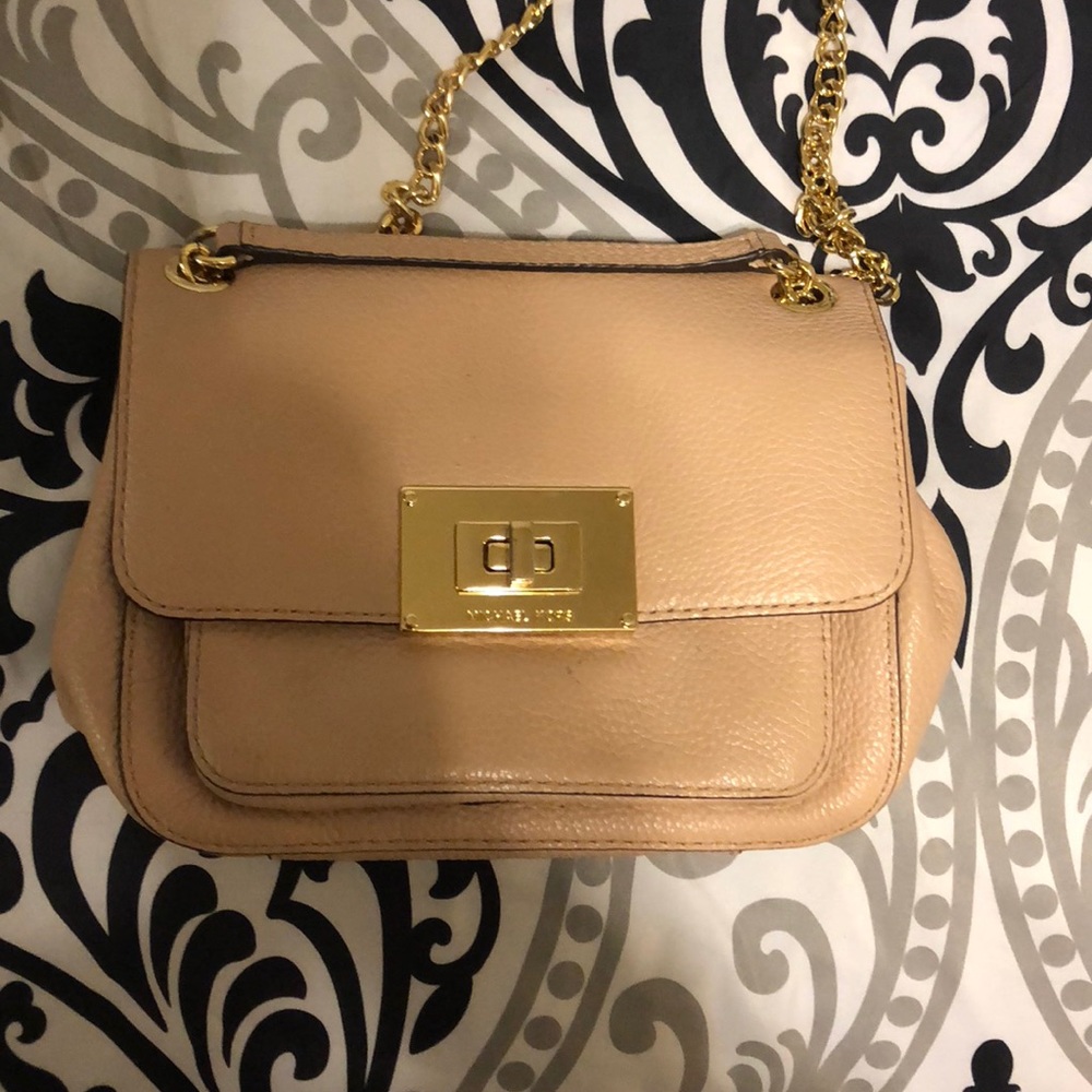 Salmon pink MK bag